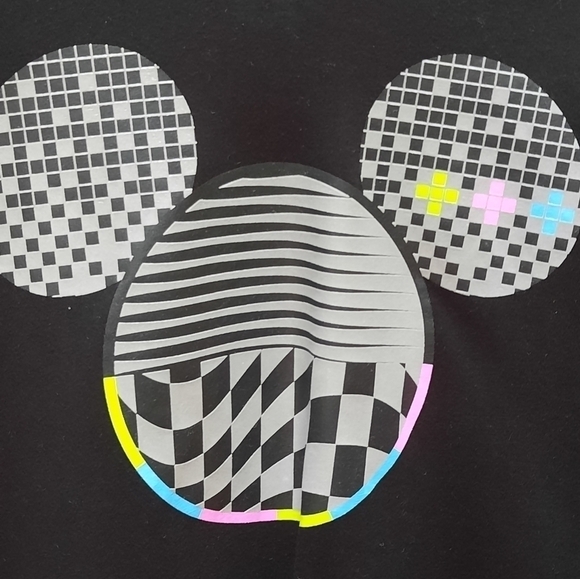 Disney Tops - Disney Mickey Mouse Robot Black T-Shirt Unisex